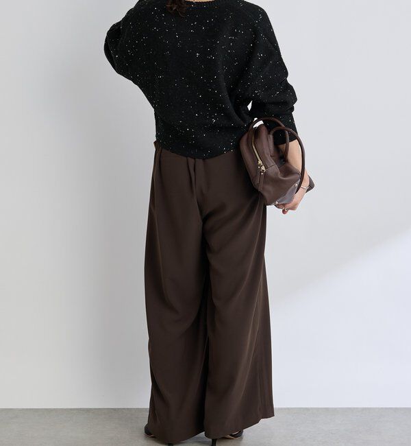  「【カーディガンとしても着れる】ショートZIPニット」|ニット・セーター|