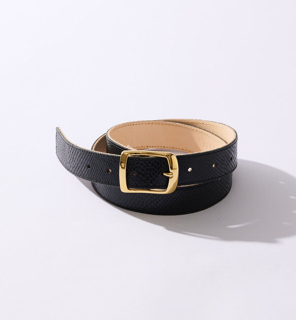  「【MONN.:.(モン)】SHIHOコラボ型押しベルト」|ベルト|