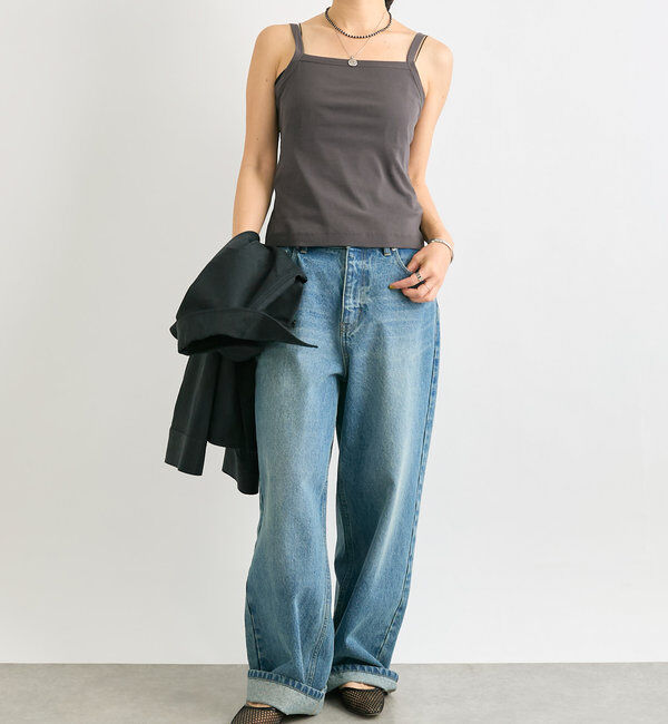  「【MYSELFbyRD（マイセルフバイリヴドロワ）】クラシックキャミ」|キャミソール|