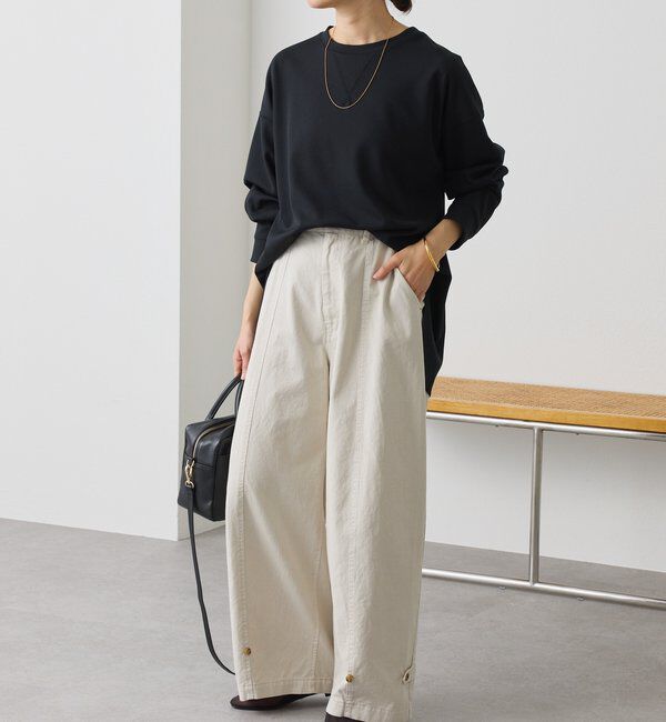  「カットジョーゼットライトプルオーバー」|Tシャツ・カットソー|