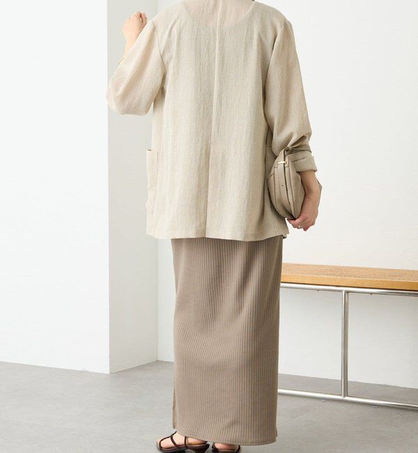  「予約【新色追加/ウォッシャブル】シアースラブオーバージャケット」|テーラードジャケット|