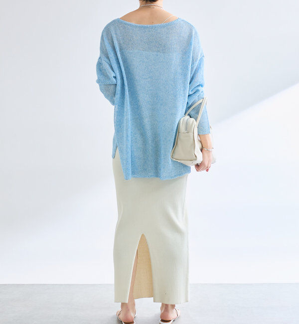  「メランジルーズニット」|ニット・セーター|