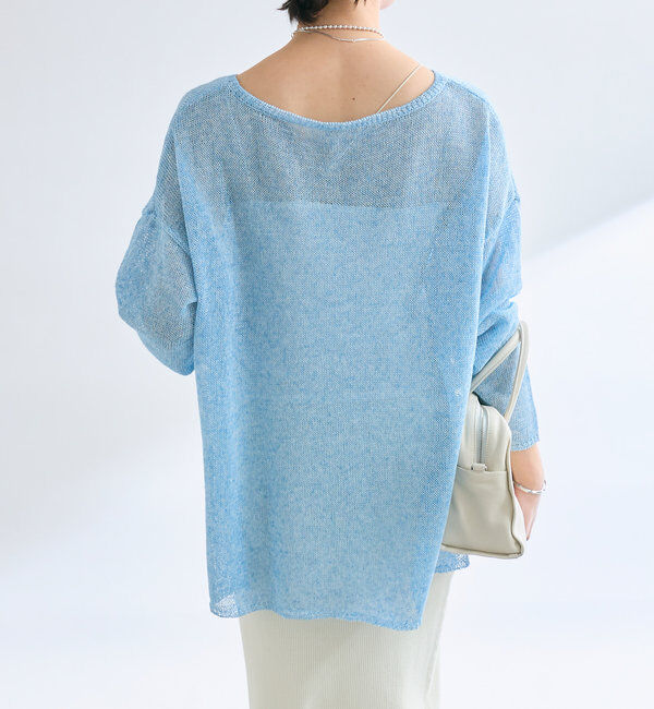  「メランジルーズニット」|ニット・セーター|
