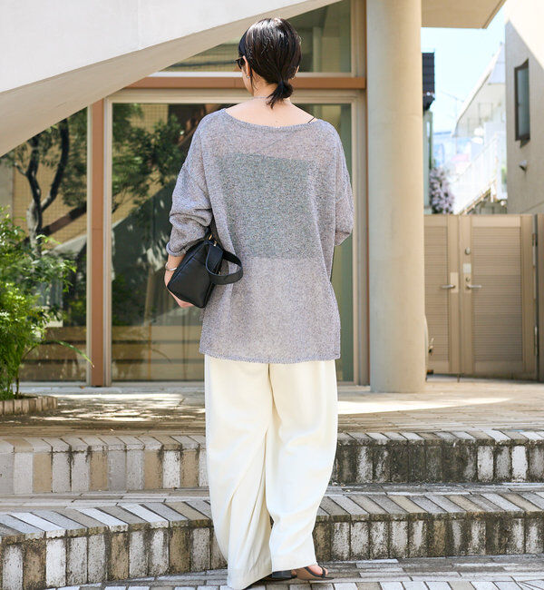 「メランジルーズニット」|ニット・セーター|