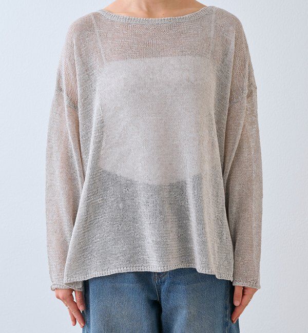  「メランジルーズニット」|ニット・セーター|
