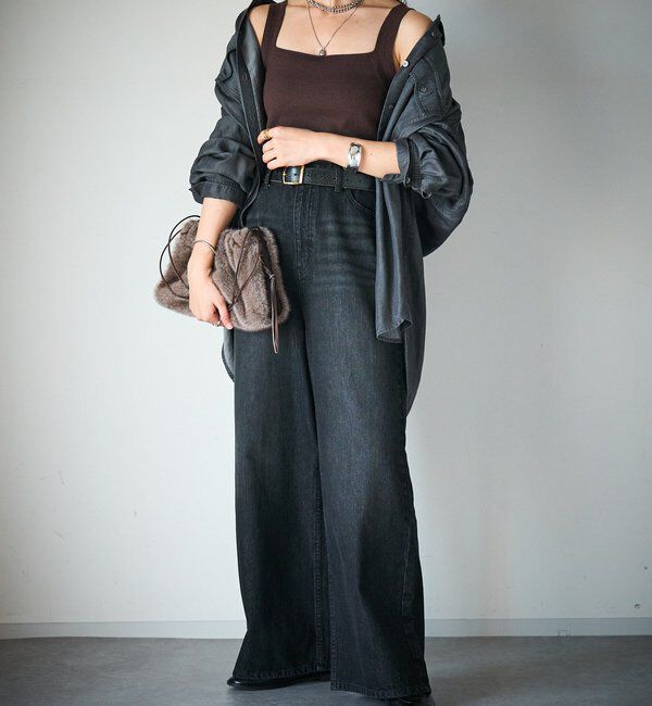  「【アンサンブル対応可】シルク混2wayニットキャミ」|ニット・セーター|