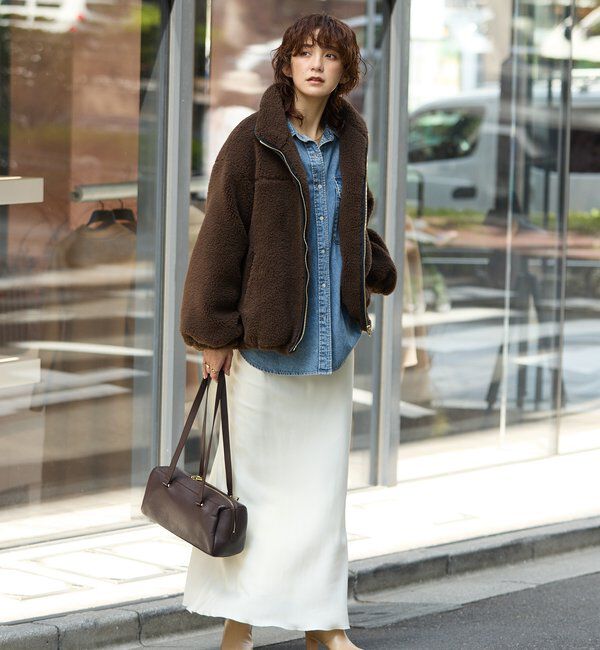  「【コーデのポイントに】ワイドスクエアショルダーバッグ」|ショルダー・メッセンジャー|