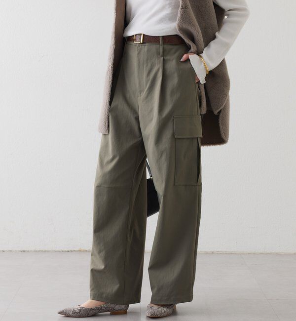  「【モードな印象】ダブルループカーゴパンツ」|チノ|
