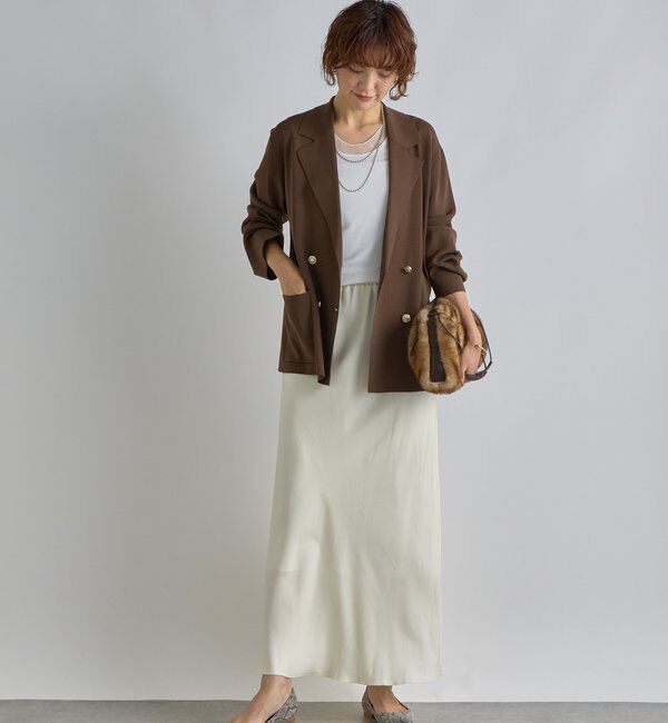  「【抜け感】チュールコンビタンク」|キャミソール|