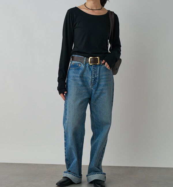  「【MONN.:.(モン)】OKAYAMAストレートデニム」|デニム|