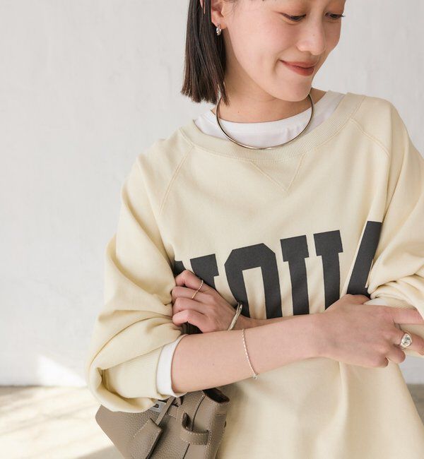  「【Yossshiiii企画】ワイドロゴカットオフスエット」|Tシャツ・カットソー|