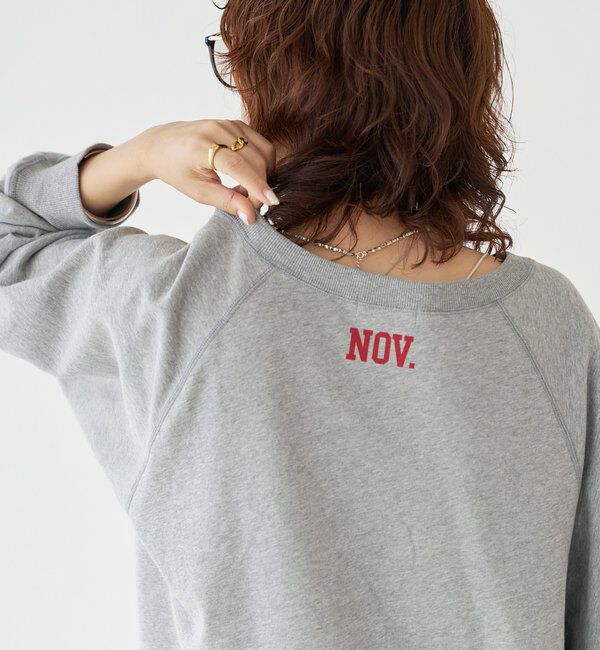  「【Yossshiiii企画】ワイドロゴカットオフスエット」|Tシャツ・カットソー|