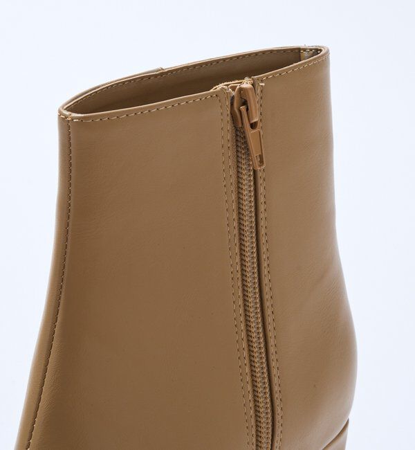  「【洗練された印象に】ヒールショートブーツ」|ショートブーツ|