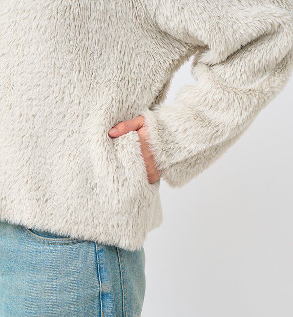  「【リバイバル/着映え】ダブルフェイスシャギーカーデ・2」|カーディガン|