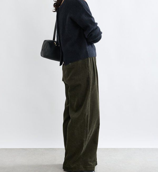  「【上質素材】ヘアリーヤーン2wayカーディガン」|カーディガン|