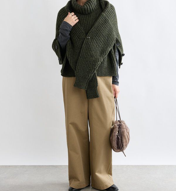  「【MONN.:.(モン)】タートルネックニット」|ニット・セーター|