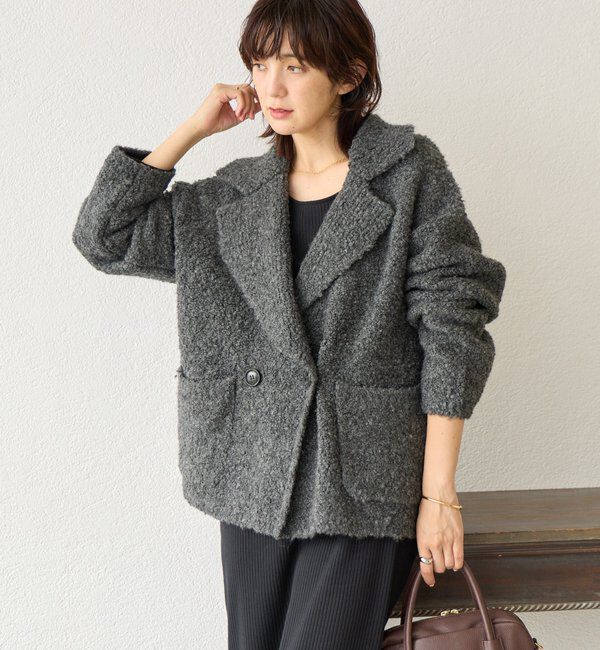  「【インフルエンサーYossshiiii企画】ボアライクコーディガン」|カーディガン|