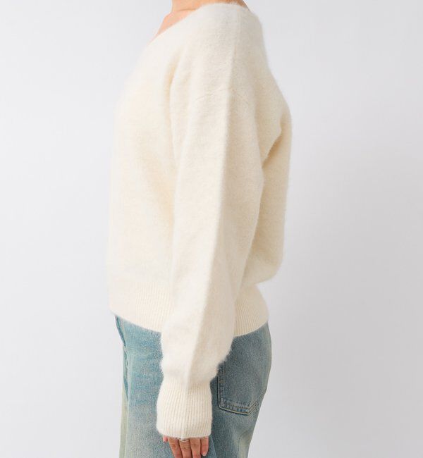  「【最高気温5度の寒い日に！/リバイバル】ファーヤーン2WAYニット」|ニット・セーター|