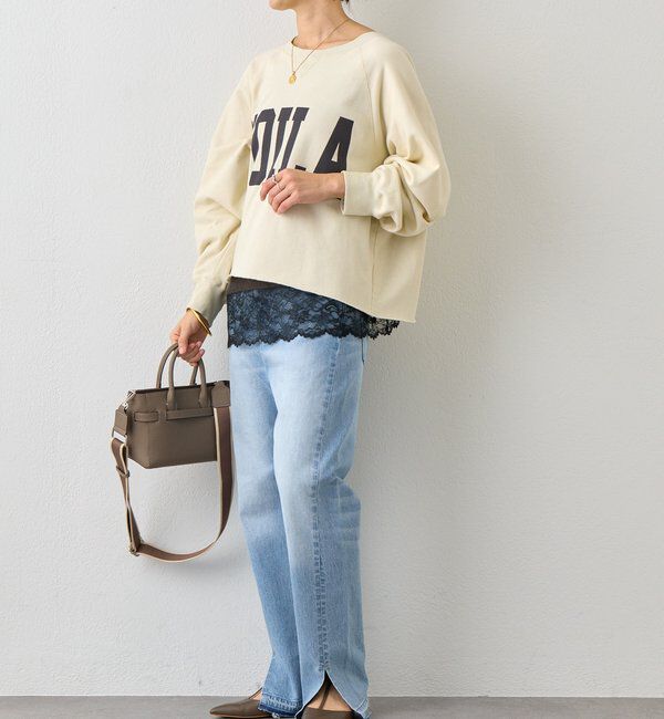  「【新色追加/鮮度抜群】レーストリムキャミソール」|シャツ・ブラウス|