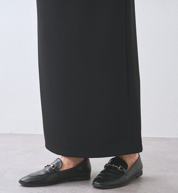  「【ストレスフリー/シーズンレス】ストレッチダンボールIラインスカート」|スカート|