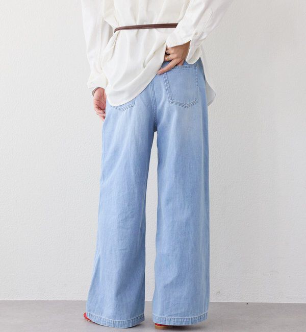  「【RIMH（リムエイチ）】クリーンワイドデニム」|デニム|