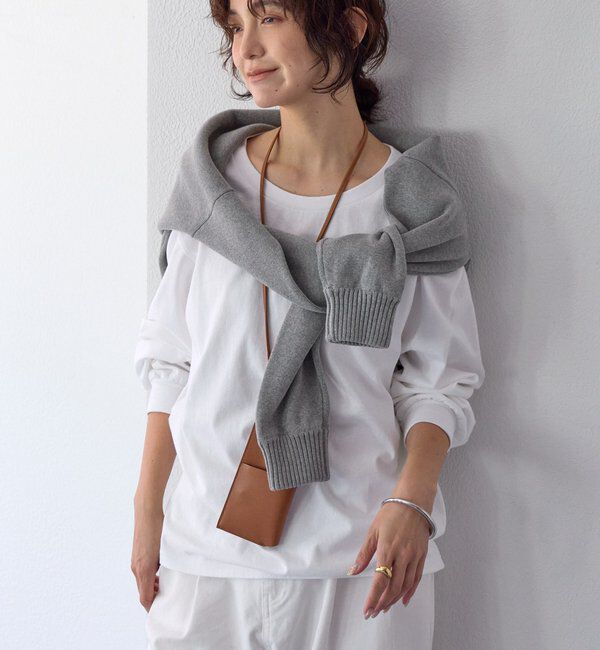  「【A・MONN(アモン)】Vネックニットプルオーバー」|ニット・セーター|