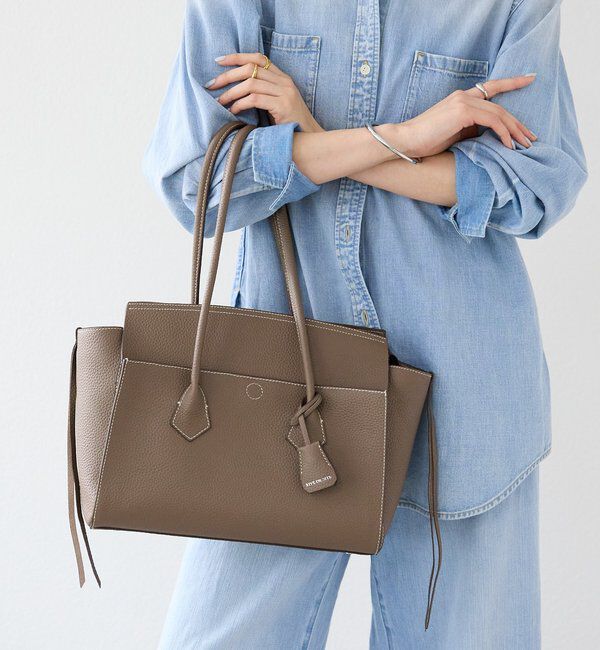  「【実用性抜群】フラップポケットトートバッグ」|クラッチバッグ|