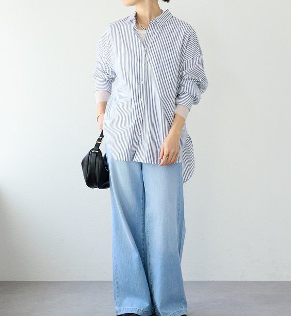  「【レイヤードに最適】チュールキリカエカットソー」|Tシャツ・カットソー|