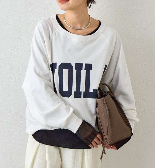  「【レイヤードに最適】チュールキリカエカットソー」|Tシャツ・カットソー|