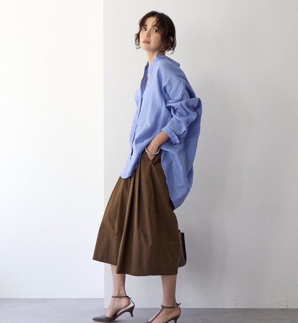  「【遊び心たっぷり】タックワイドキュロット」|キュロット|