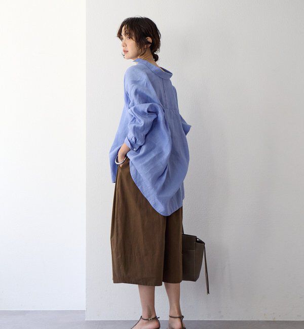  「【遊び心たっぷり】タックワイドキュロット」|キュロット|