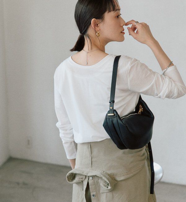  「【着回し力抜群】2wayセミシアーロンTee」|Tシャツ・カットソー|