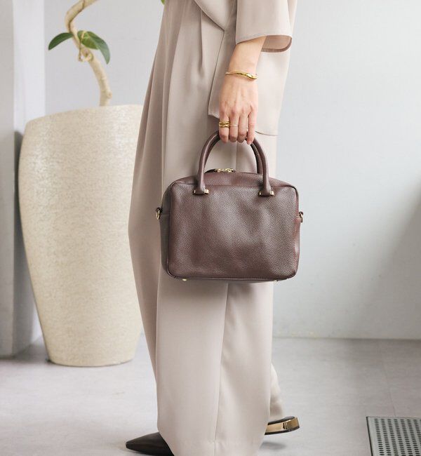  「【オンオフ問わず活躍】KONOJIレザーボストン」|ボストンバッグ|