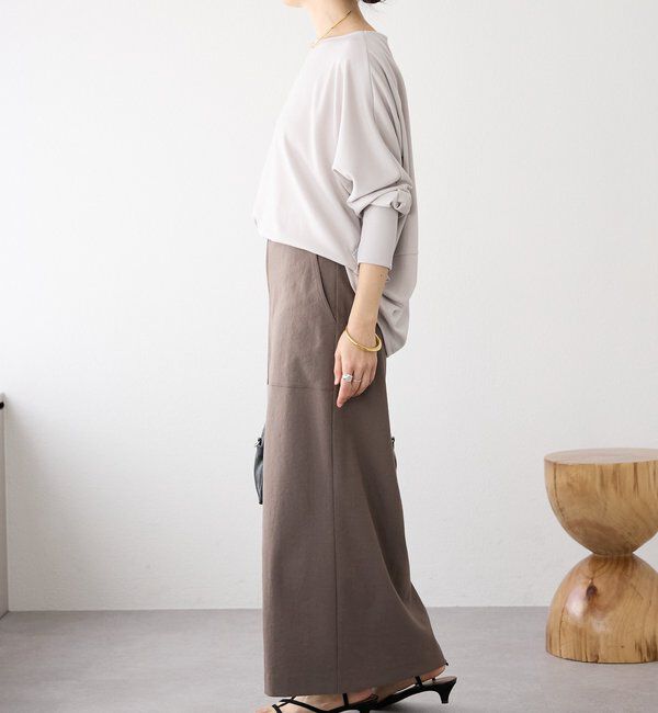  「【ウオッシャブル/多機能】フロントZIPタイトスカート」|スカート|