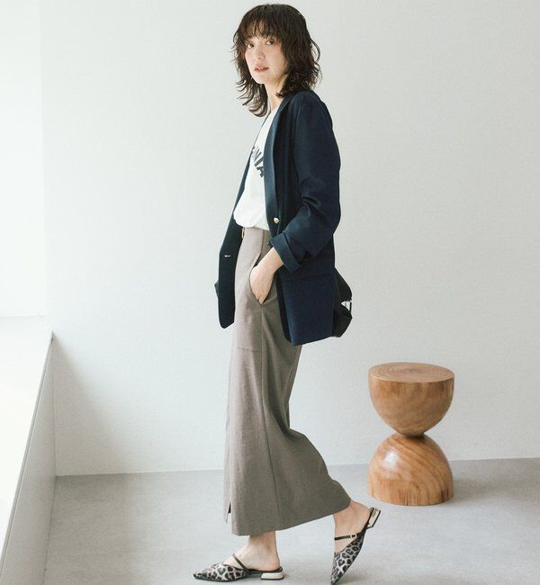  「【ウオッシャブル/多機能】フロントZIPタイトスカート」|スカート|