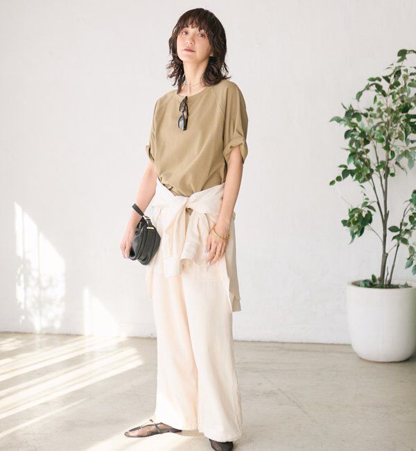  「【セットアップ可/新色追加】ガーメントダイワイドシャツ」|シャツ・ブラウス|