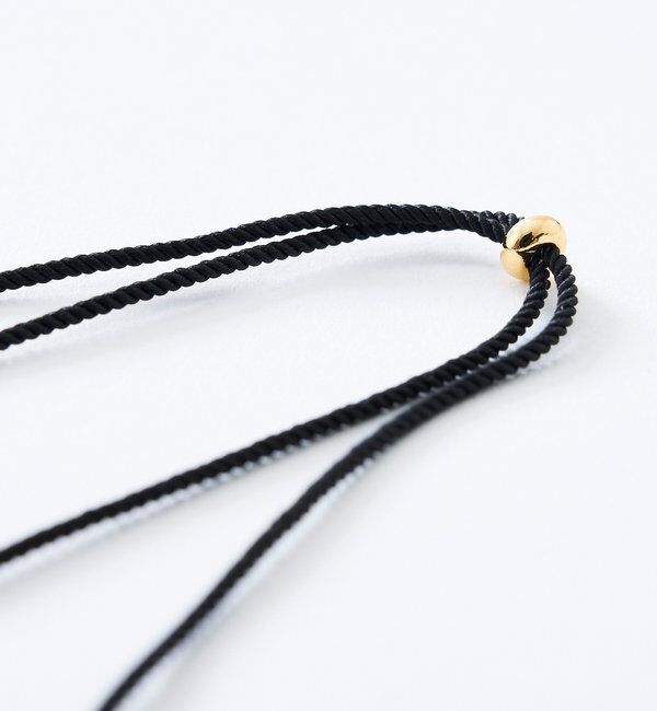  「【アレンジ自在】コード&times;チェーンスライドネックレス」|ネックレス|