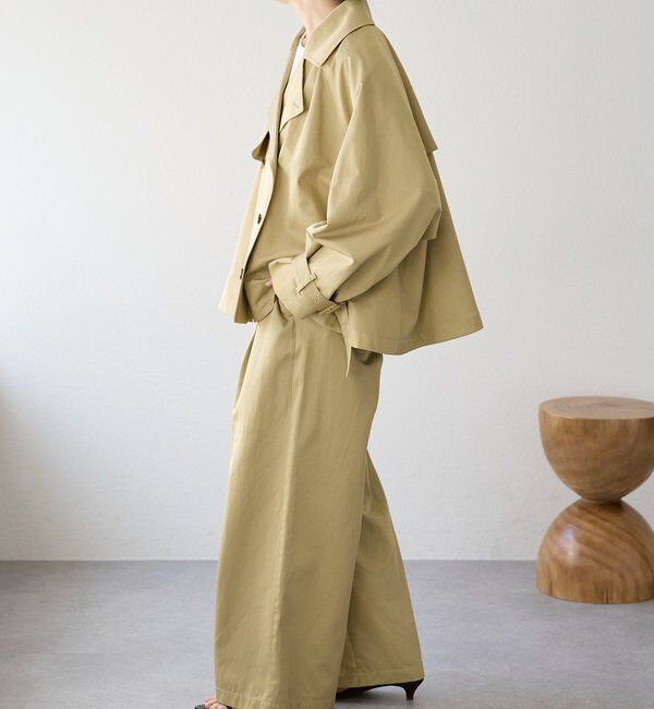  「【A・MONN(アモン)】スムースワイドパンツ」|その他|