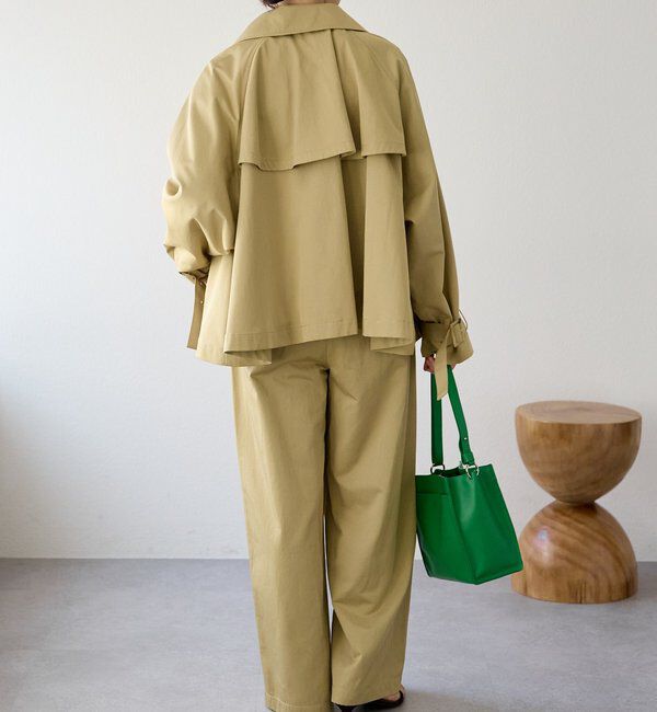  「【A・MONN(アモン)】スムースワイドパンツ」|その他|