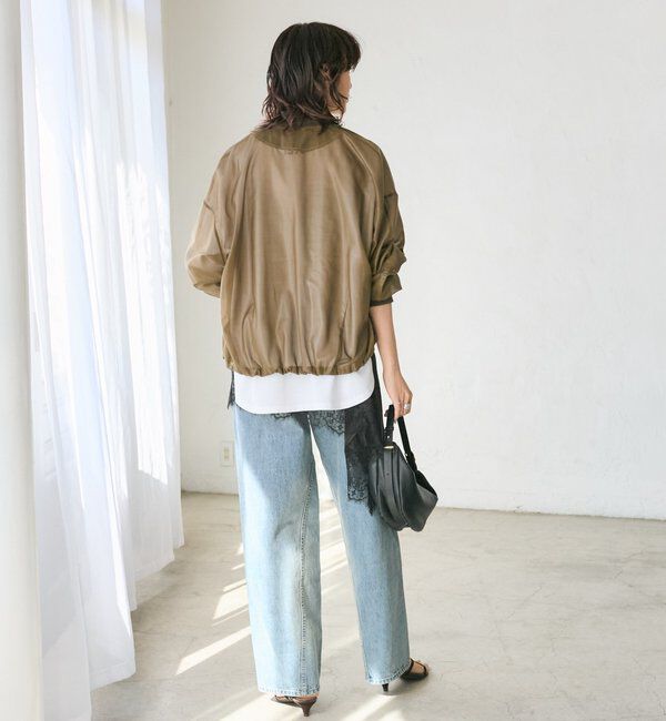  「【A・MONN(アモン)】addフロントナローデニム」|デニム|