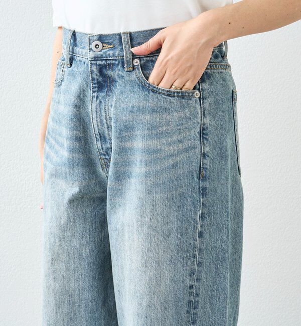  「【A・MONN(アモン)】addフロントナローデニム」|デニム|