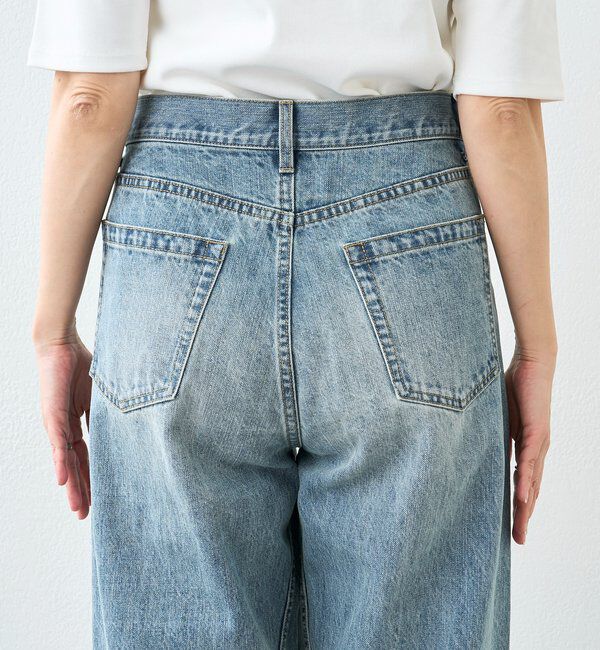  「【A・MONN(アモン)】addフロントナローデニム」|デニム|