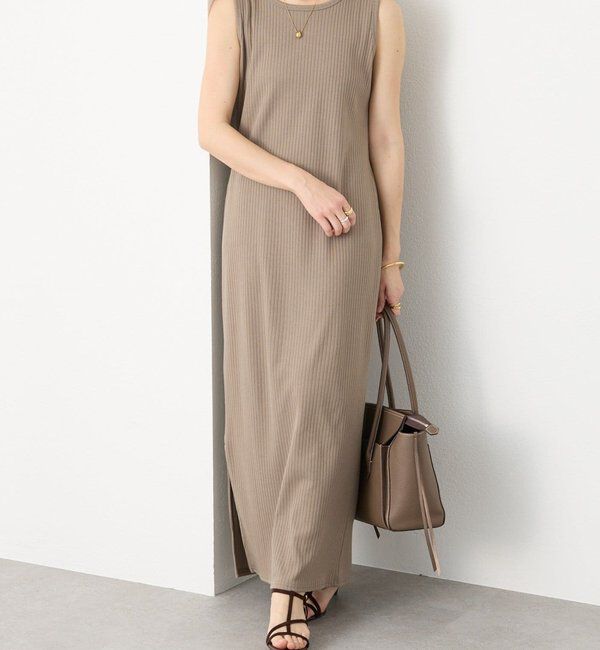  「【シリーズ累計販売数一万枚突破！】2WAYリブタンクワンピース」|ワンピース|