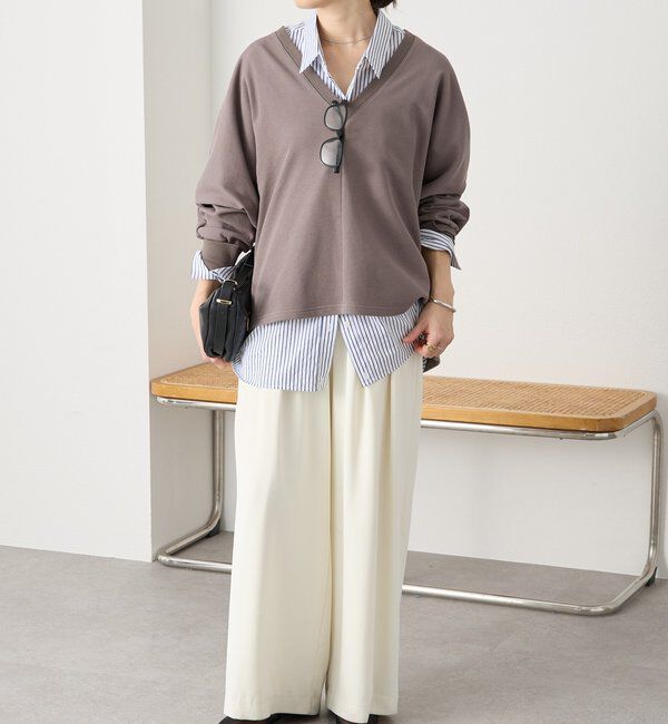 「【抜け感】ドルマンオーバースウェット」|Tシャツ・カットソー|