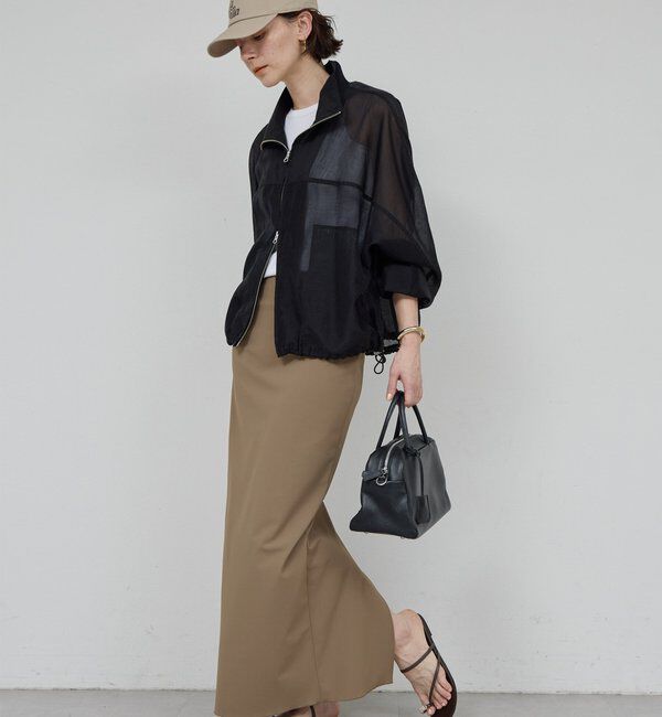  「【新色登場！】【3サイズ展開】ストレッチマキシタイトスカート2」|スカート|