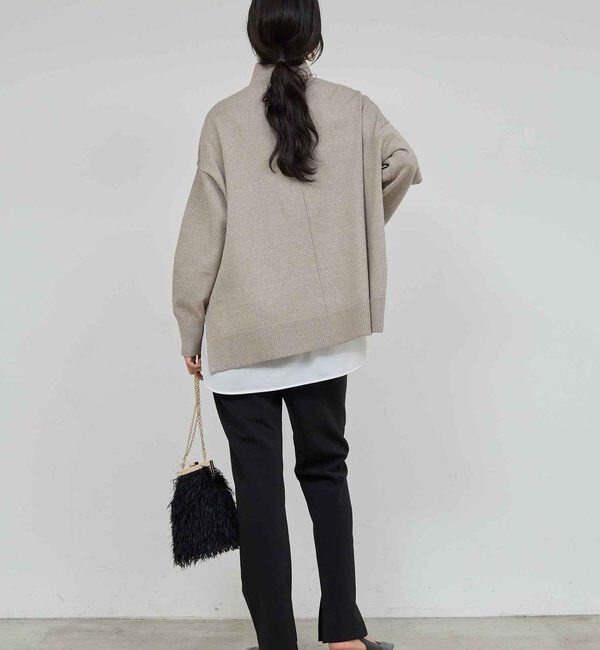  「ラウンドブラウスTee」|シャツ・ブラウス|