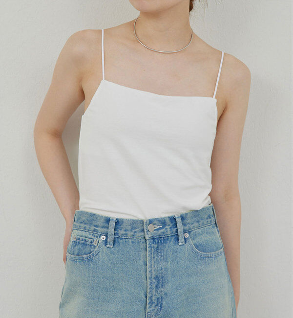  「【La nature linge】ベア天竺キャミソール」|インナー|