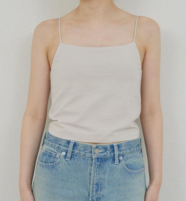  「【La nature linge】ショートベアキャミソール」|Tシャツ・カットソー|