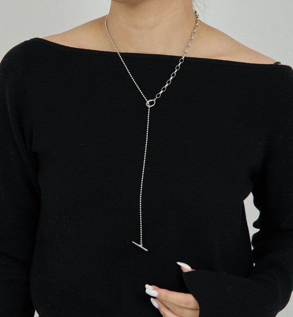  「コンビチェーンネックレス」|リング|