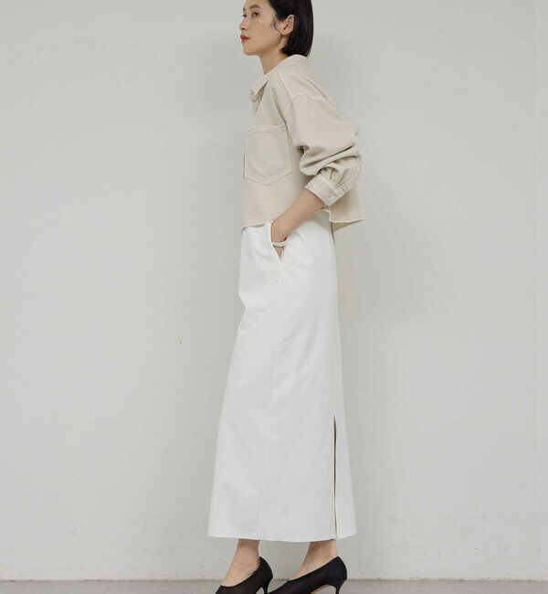  「【セットアップ対応】リヨセルショートシャツ」|シャツ・ブラウス|